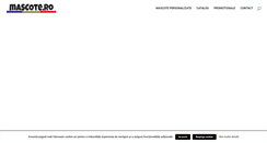 Desktop Screenshot of mascote.ro